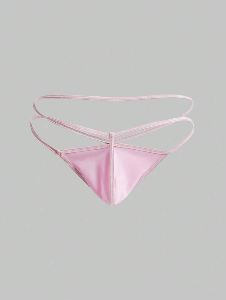 Men's Daring Alluring Low-Rise Thong Underwear